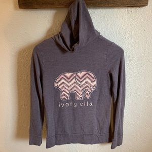 Ivory Ella gray jacket pink elephant